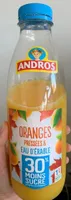 Oranges pressees et eau d'erable