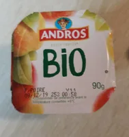 compote bio pomme poire
