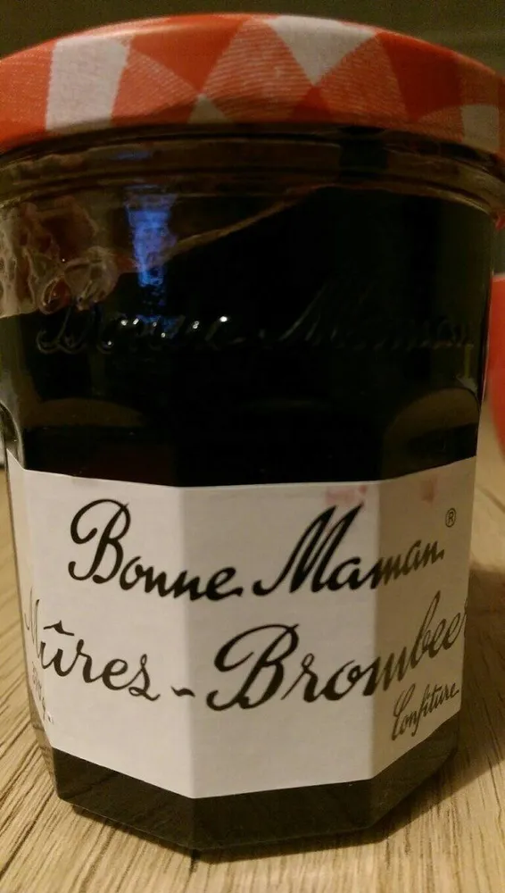 Confiture mûres