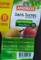 Compote Poire Williams Pomme Nature