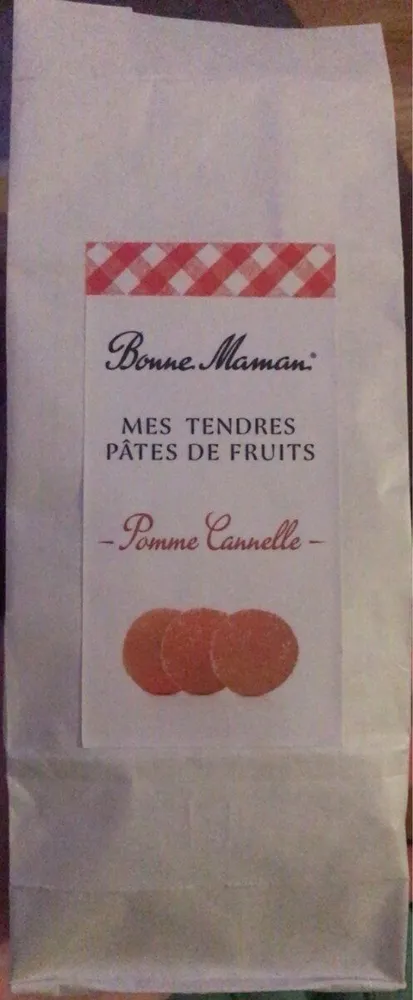 Pates de fruits Pomme Cannelle