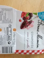 Compotée Cerise et groseilles