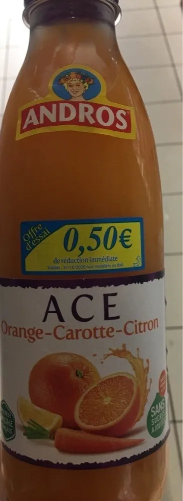 Jus d'Orange - Carotte - Citron