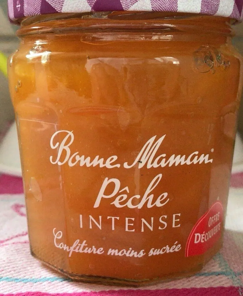 Confiture de pêche