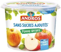 Dessert fruitier sans sucres ajoutés pomme nature