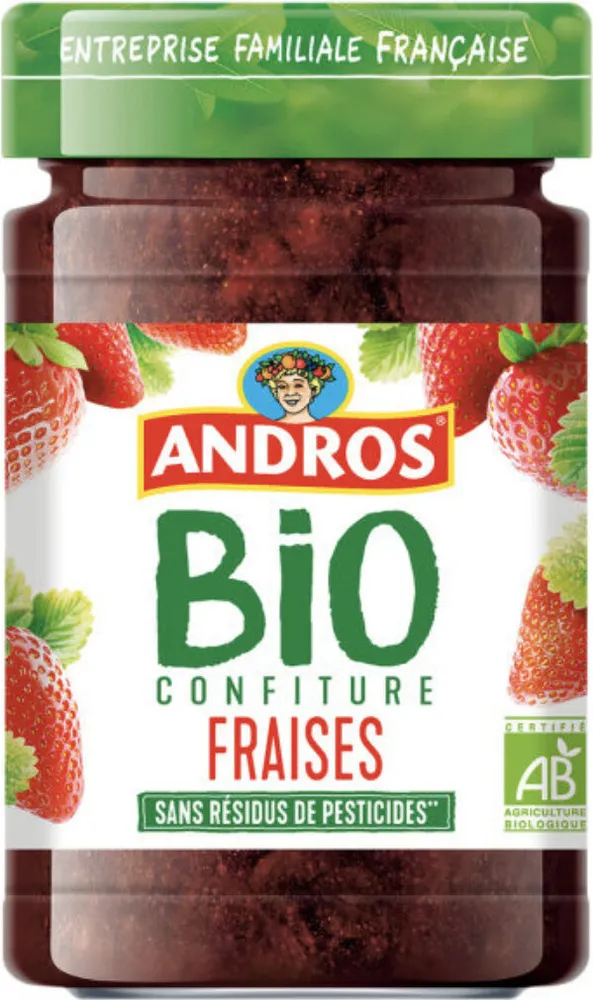 Confiture Fraises Bio
