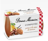 Compotée poire à la crème de marron