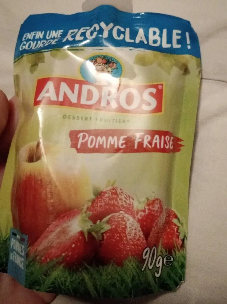 Compote pomme fraise
