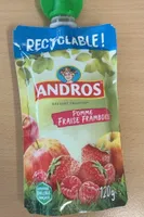 Compote pomme fraise framboise