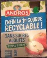 Compote pomme nature Andros SSA