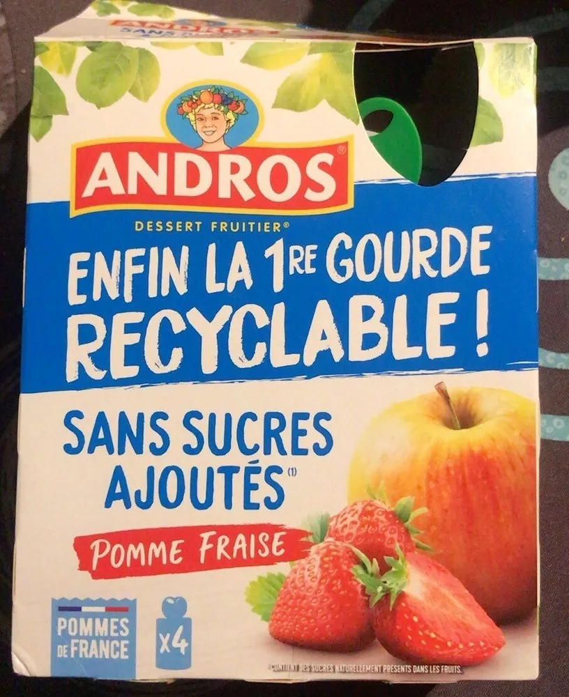 Dessert fruitier pomme fraise SSA