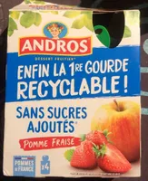 Dessert fruitier pomme fraise SSA