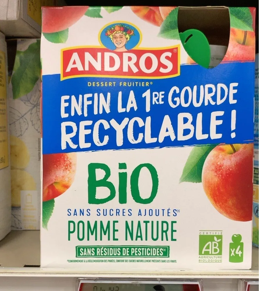 Compote pomme nature