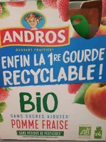 Compote pomme fraise