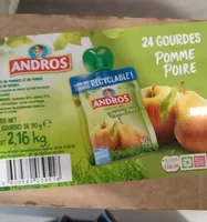 Compote de pommes et de poires allégée en sucre