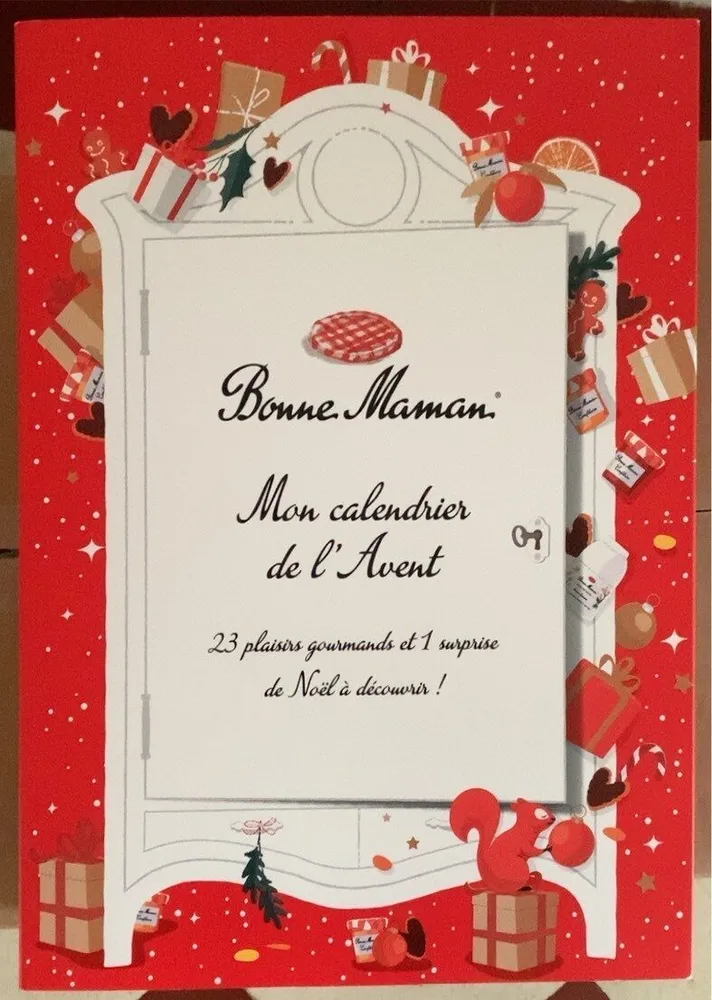 Calendrier de l’avant bonne maman