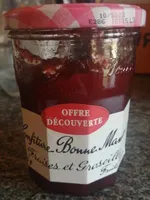 Confiture fraises et groseilles