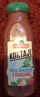 Koktajl woda kokosowa & truskawka