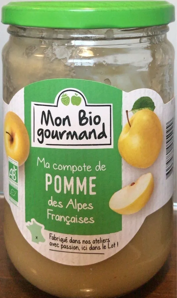 Ma compote de pomme des Alpes françaises