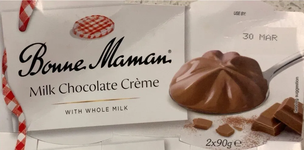 Milk chocolate creme