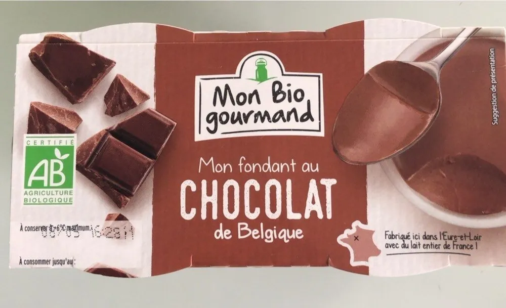 Fondant chocolat de Belgique