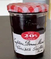 Confiture cerises griottes