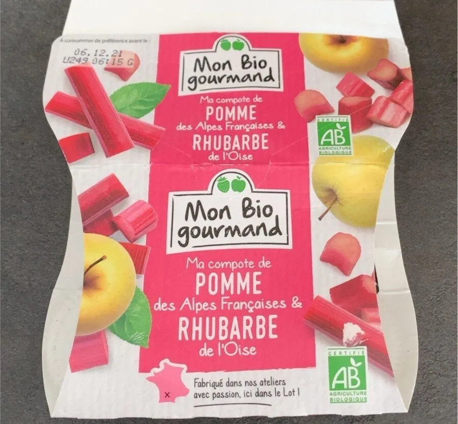 Ma compote de pomme des Alpes Françaises