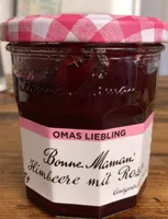 Fruchtaufstrich Himbeere mit Rosen