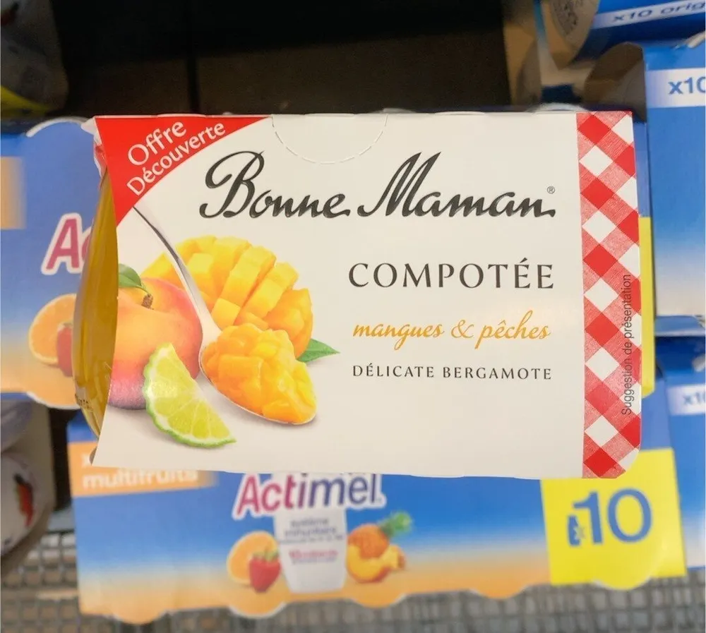 COMPOTÉE mangues & fraises
