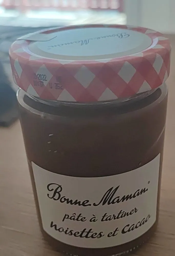 Pâte a tartiner noisettes et cacao