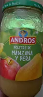 Postre de manzana y pera
