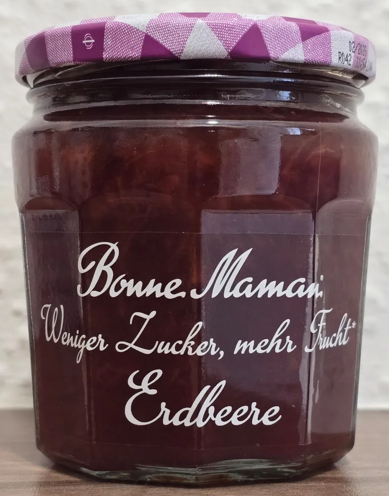 Konfitüre Erdbeere