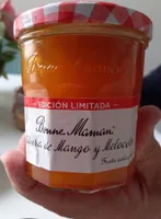 Confitura  de mango y melocoton