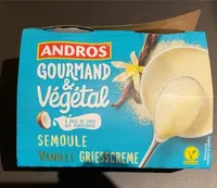 Gourmand & Vegetal Semoule Vanille