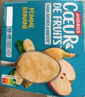 CŒUR DE FRUITS SANS SUCRES AJOUTÉS* POMME BANANE