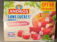 Andros Pomme Rhubarbe