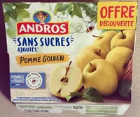 Compote Pomme golden Sans sucres ajoutés