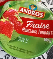 Fraise morceaux fondants
