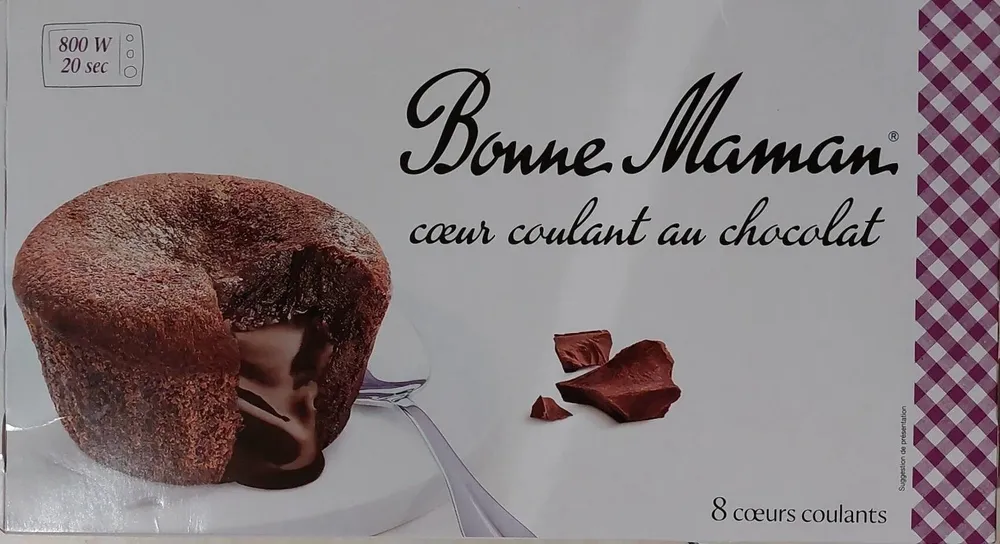 Coeur coulant au chocolat