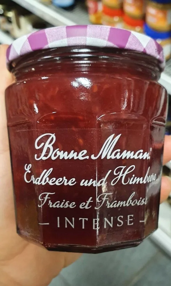 Confiture Fraise et Framboises