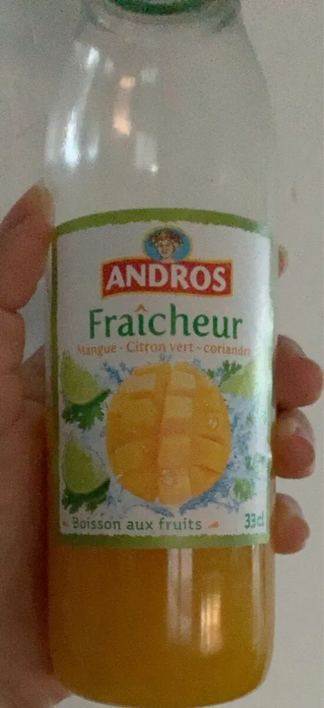 Boisson aux fruits fraicheur