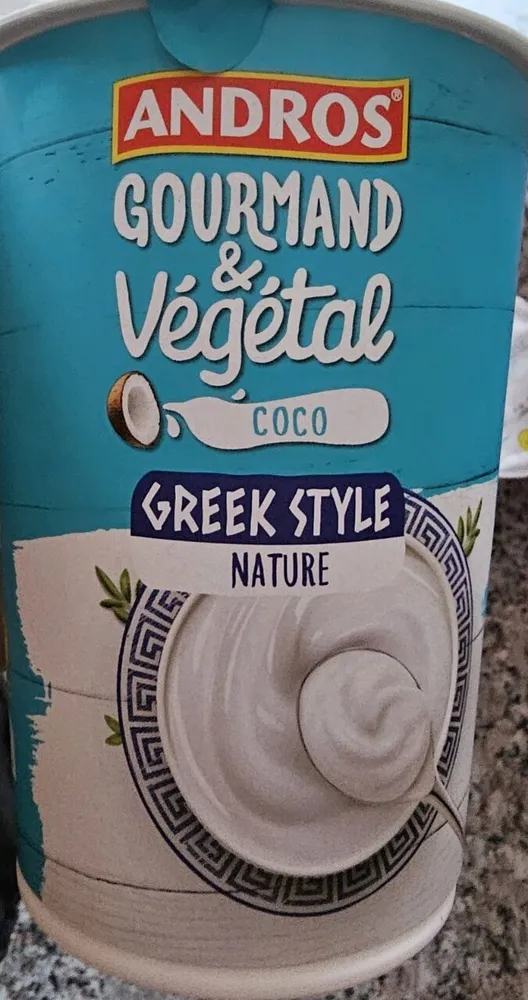 Gourmand & Végétal Coco greek style nature