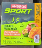 Gourdes fruit mixé Pommes Mangue