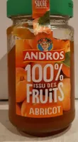 Confiture extra d'abricot 100% issu des fruits