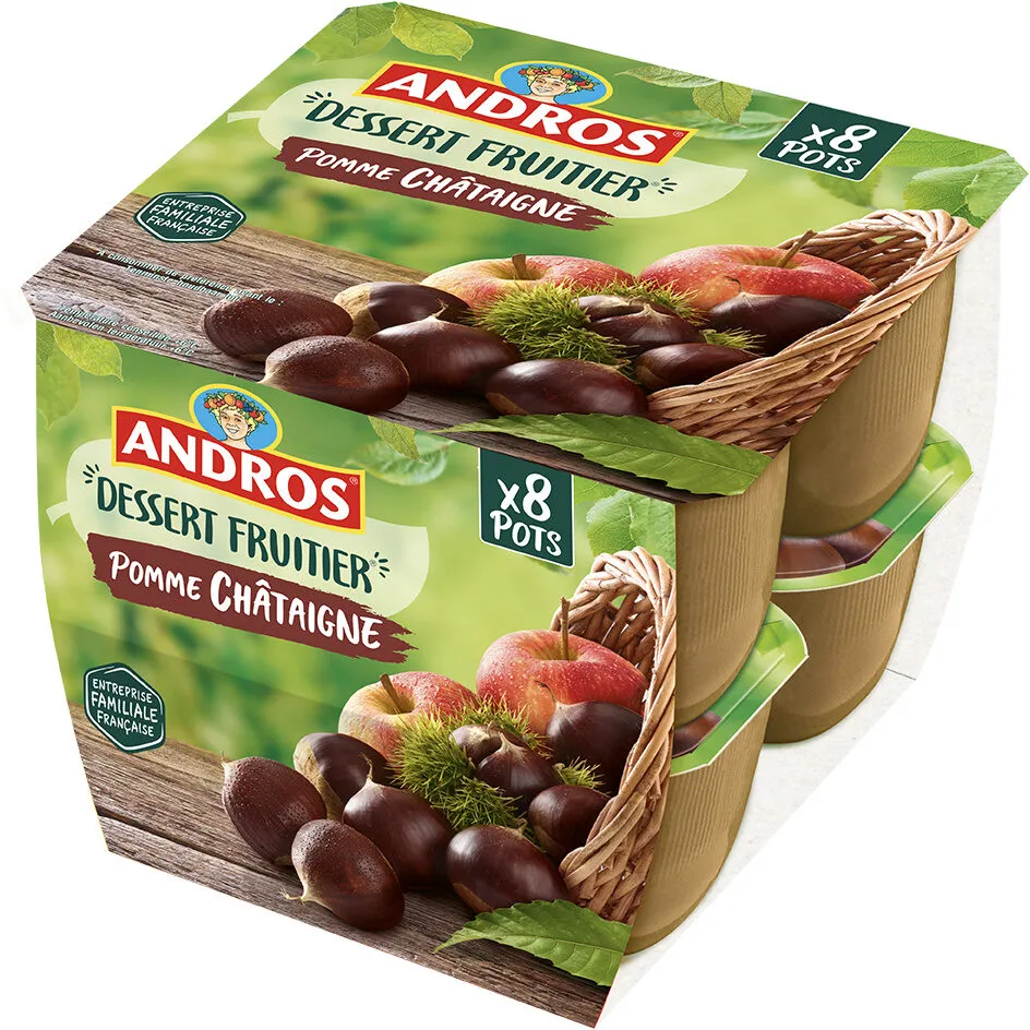Dessert fruitier Pomme Châtaigne