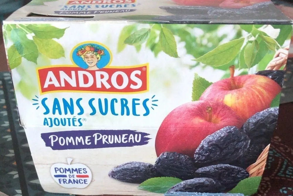 Compote pomme pruneau