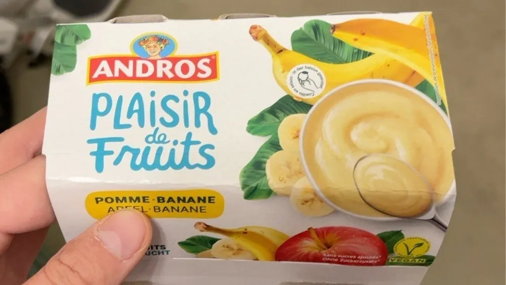 Plaisir de fruits pomme banane