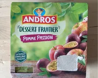 Dessert fruitier pomme passion