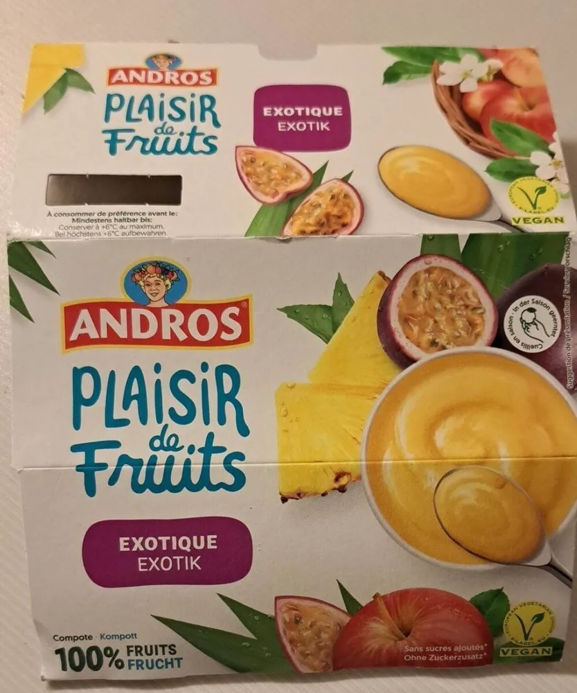Andros plaisir de fruits exotique