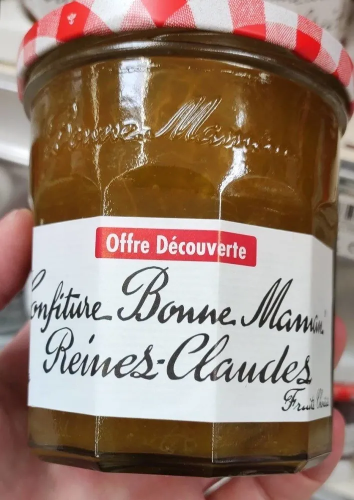 Confiture Bonne Maman Reines-Claudes